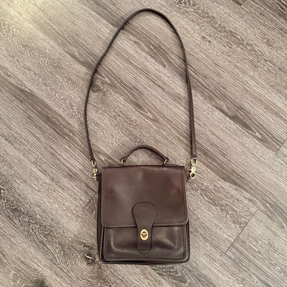 Coach Vintage Chocolate Brown Station Bag - Picture 1 of 16